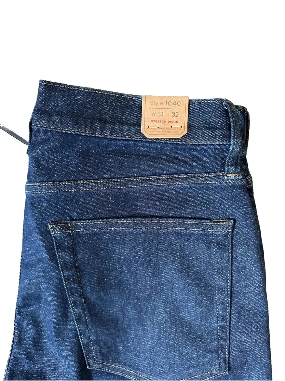 J. Crew 1040 Men’s Athletic Tapered-fit Jeans in One-Year Wash $139 NEW 31X32